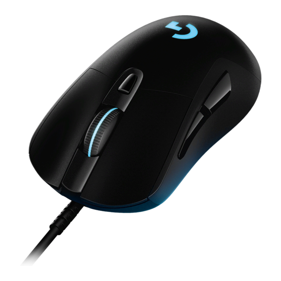 Logitech G403 HERO Manuels