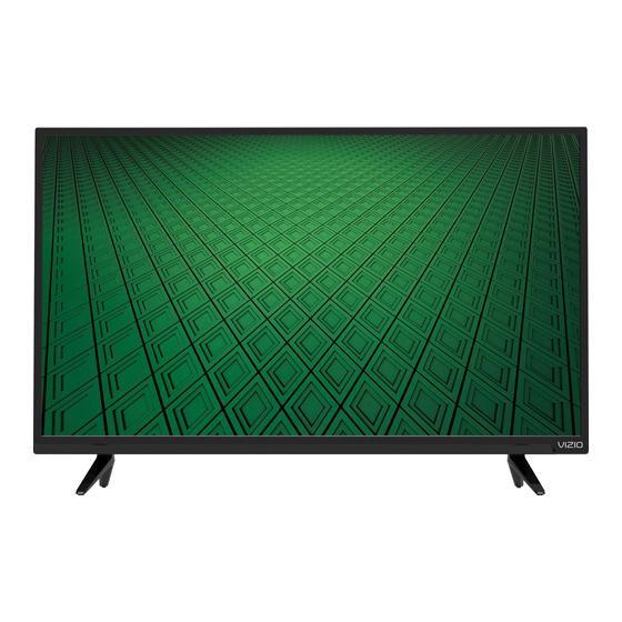 Vizio D32hn-D0 Manuel De L'utilisateur