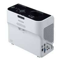 Ricoh PJ WX4141NI Manuel Utilisateur