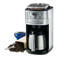 Cuisinart DGB-900BCC Serie Livret De Directives