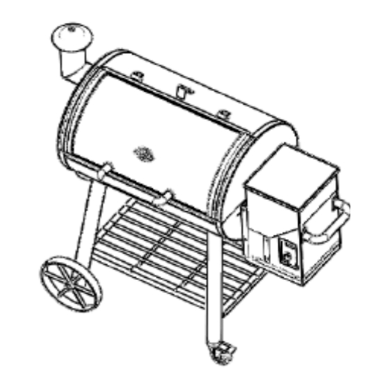 Char-Griller Wood Fire Pro 9020 Manuel D'utilisation