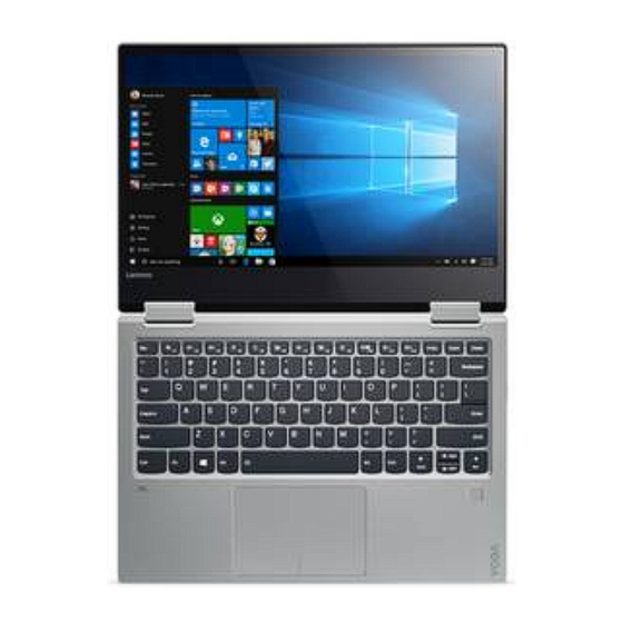 Lenovo YOGA 720-13IKB 80X60089FR Guide De L'utilisateur