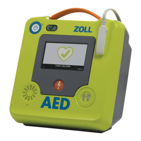 ZOLL AED 3 Guide De Démarrage Rapide