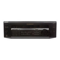 Sony STR-DE535 Mode D'emploi