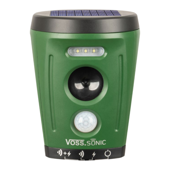 VOSS Sonic 360 fusion Mode D'emploi