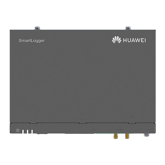 Huawei SmartLogger3000 Serie Manuel D'utilisation