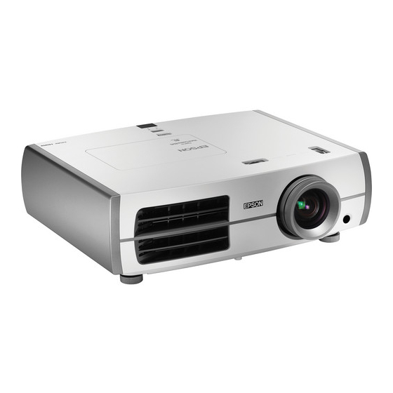 Epson PowerLite Home Cinema 8345 Guide De L'utilisateur
