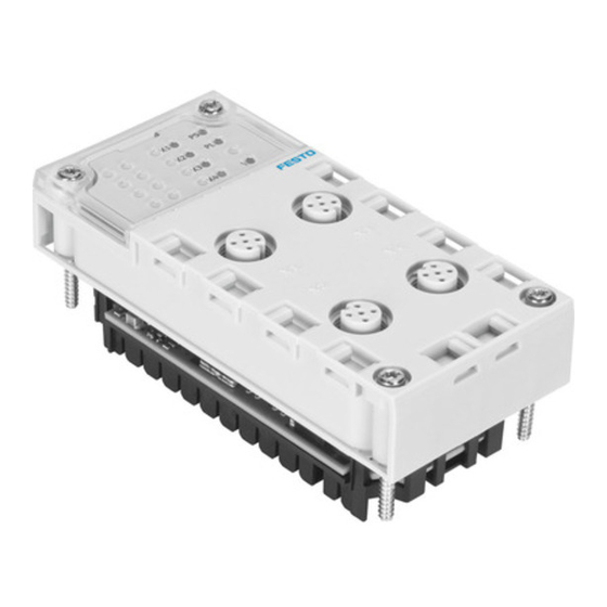 Festo CPX-CTEL4-M12-5POL Manuel D'installation Et Mise En Service