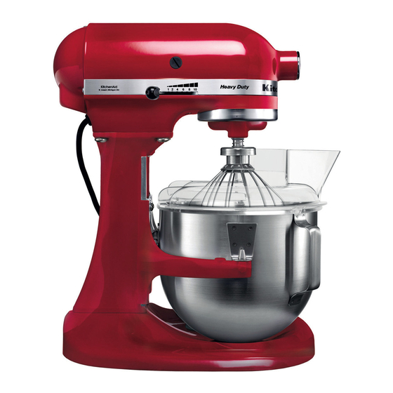 KitchenAid 5KPM5EER Mode D'emploi