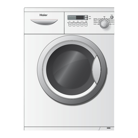 Haier HWD–C1000TXVE-F Notice D'utilisation