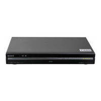Sony RDR-HX750 Mode D'emploi