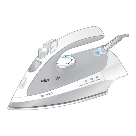Braun TexStyle 3 340 Mode D'emploi