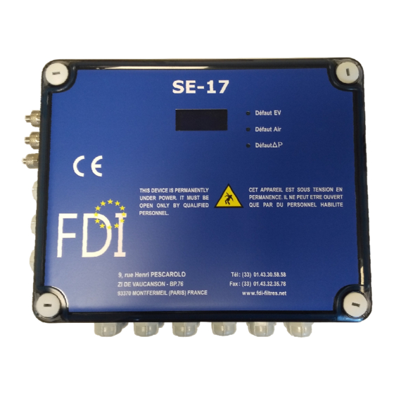 FDI SE-17 Notice Technique