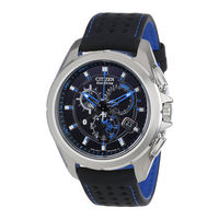 Citizen ECO-DRIVE Proximity W760 Mode D'emploi