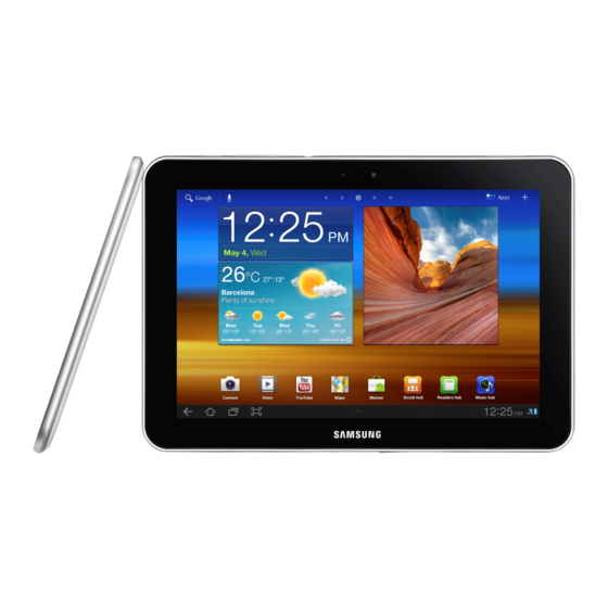 Samsung GALAXY tab B.9 Mode D'emploi