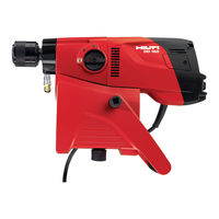 Hilti DD 160 Mode D'emploi Original