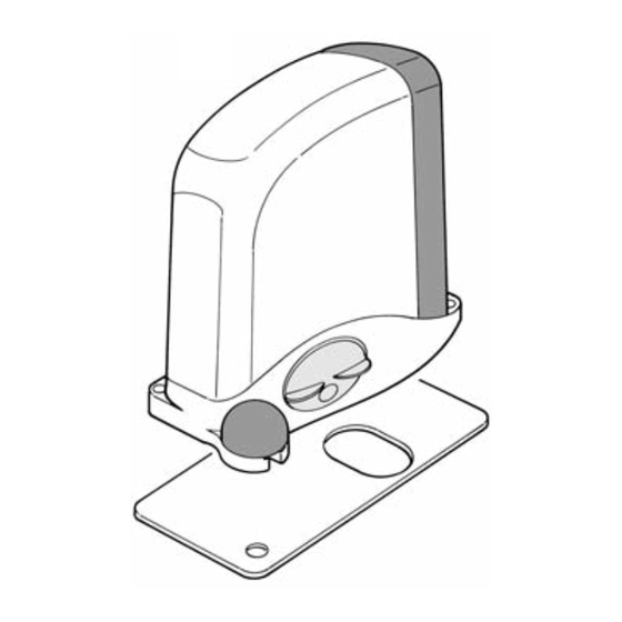 Nice MhouseKit SL1W Instructions Et Avertissements Pour L'installation Et L'utilisation