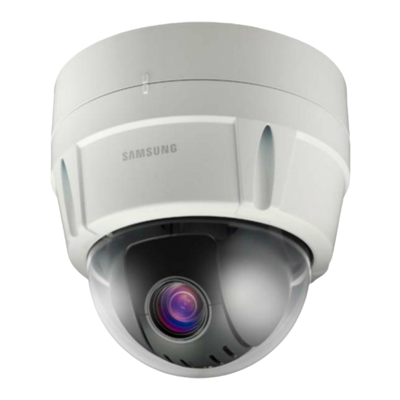 Samsung Techwin SCP-3120 Manuels