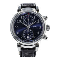 IWC Schaffhausen Da Vinci Chronograph Mode D'emploi