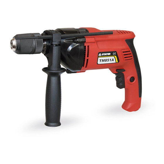 stayer TM800A Instructions D'emploi