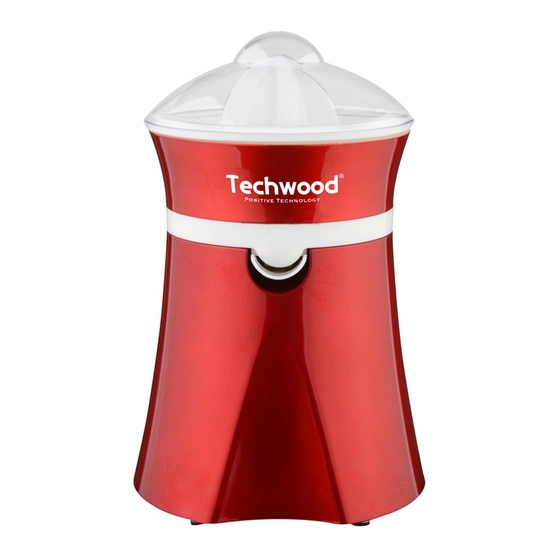 TECHWOOD TPF-25 Manuel D'utilisation