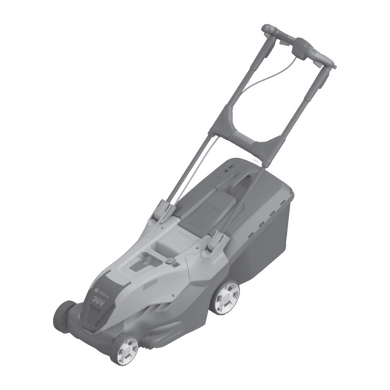Bosch AdvancedRotak 36V-40-650 Notice Originale