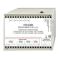 Crealed DIGITA VARIO 4 HF Mode D'emploi