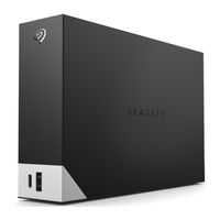 Seagate One Touch with Hub Manuel D'utilisation