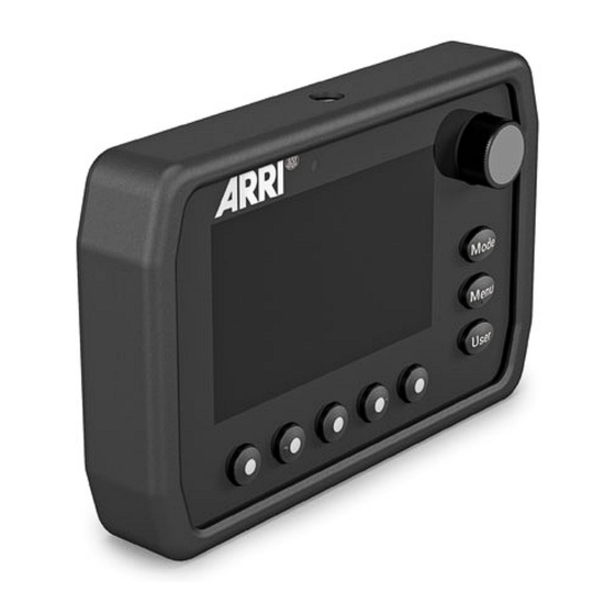 ARRI Orbiter Guide Rapide