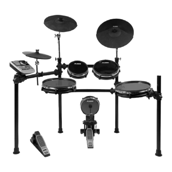 Alesis DM8 Guide D'utilisation Rapide