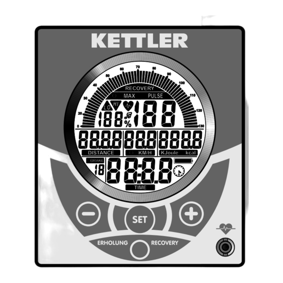 Kettler SM3305-68 Mode D'emploi Et Instructions D'entraînement