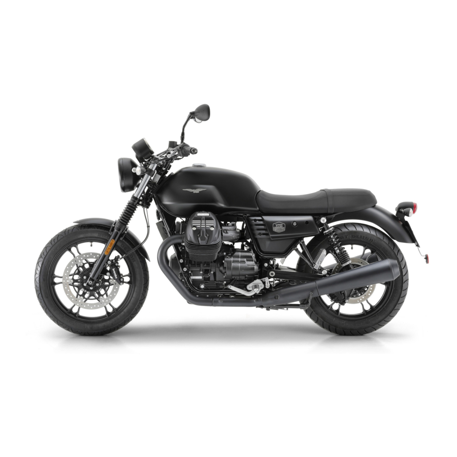 MOTO GUZZI V7 III Manuel