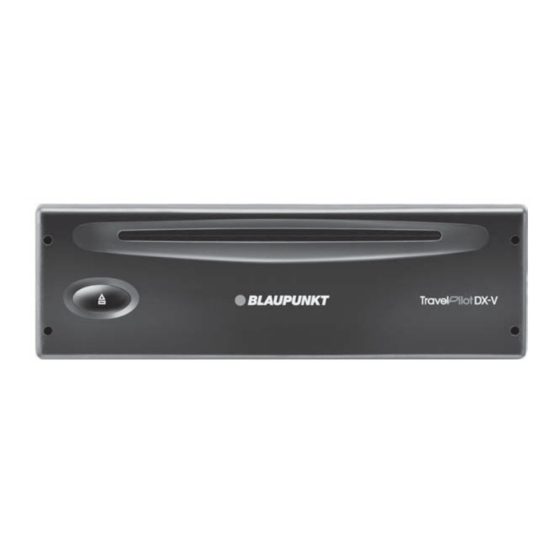 Blaupunkt TravelPilot DX-V Notice De Montage