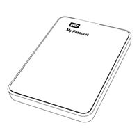 Western Digital My Passport Manuel D'utilisation