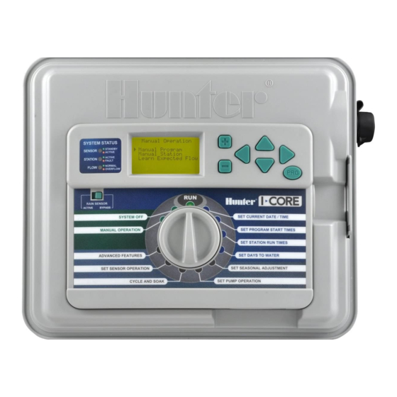 Hunter I-CORE IC-600PL Manuel De L'utilisateur Et Instructions D'installation