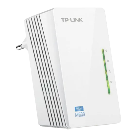 TP-Link TL-WPA4220T Mode D'emploi