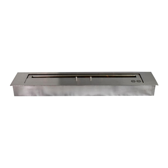 Glow Fire Bio Burner 24 Guide D'utilisation