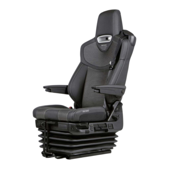 RECARO C 6000 Notice De Montage