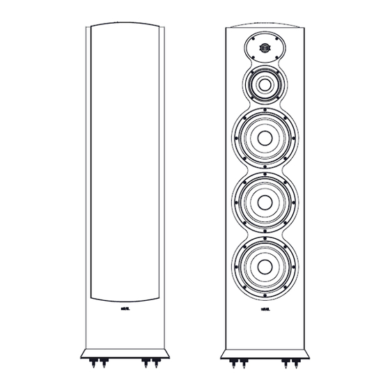 Revel PERFORMABE F328Be Mode D'emploi