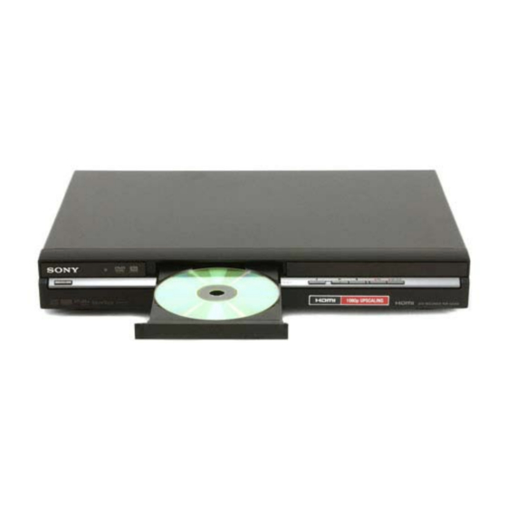 Sony RDR-GX350B Mode D'emploi