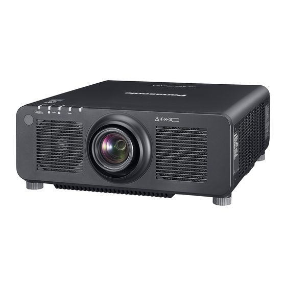 Panasonic PT-RZ990 Manuel D'utilisation