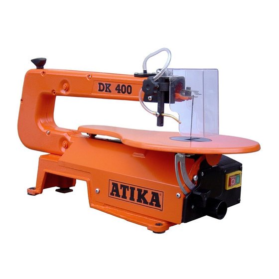 ATIKA DK 400 Notice Originale