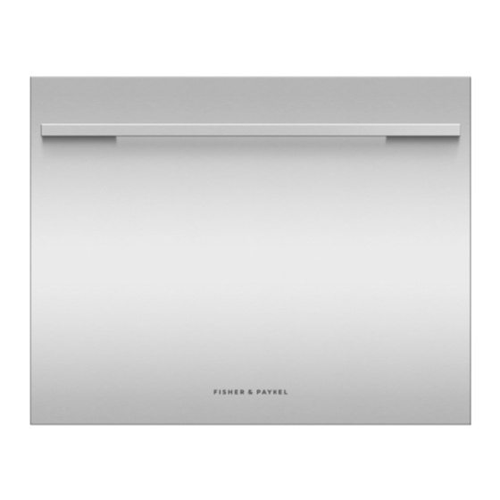 Fisher & Paykel DD24SI Guide D'installation