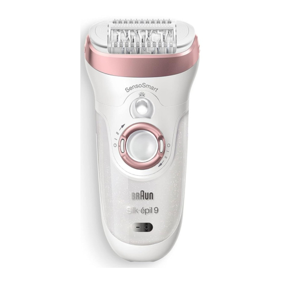 Braun Silk-epil 9 SES 9 Mode D'emploi