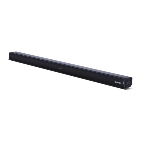 Sharp HT-SB150 Guide De Démarrage Rapide