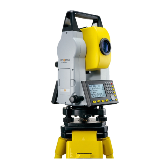 GeoMax Zipp10 Pro Serie Mode D'emploi