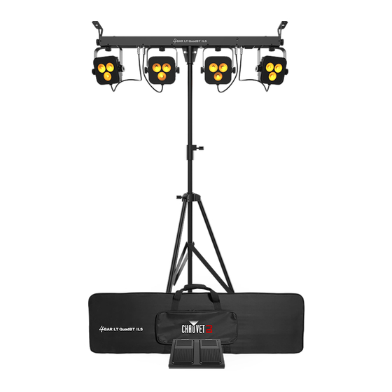 Chauvet DJ 4BAR LT QuadBT Manuel De Référence