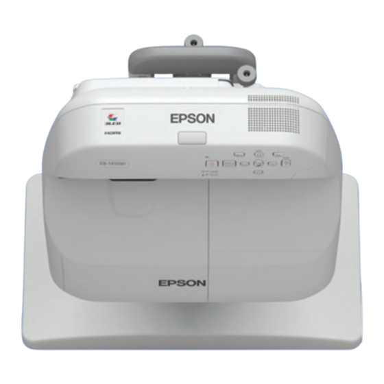 Epson EB-1400 Serie Guide De Démarrage Rapide