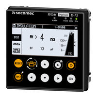 socomec ISOM Digiware D-75 Notice D'utilisation