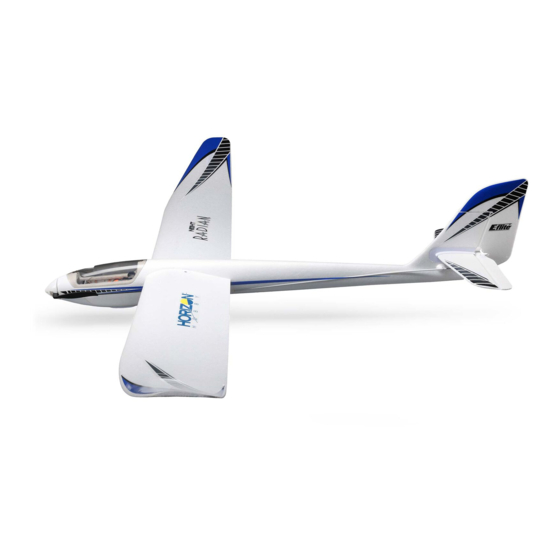 Horizon Hobby E-Flite Night Radian 2.0m Manuel D'utilisation